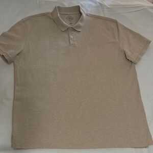 St. John's Bay Taupe Polo Shirt
